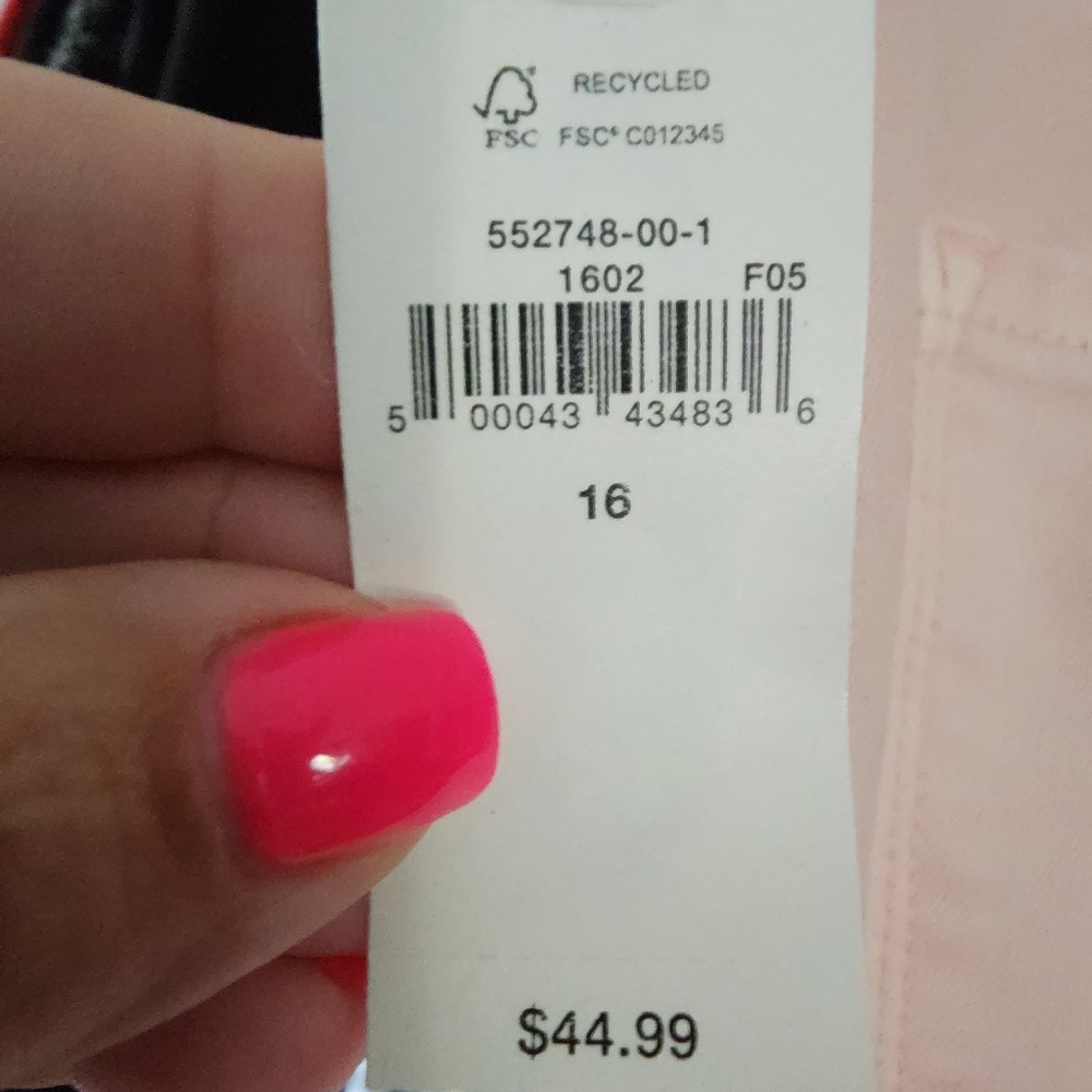 Old Navy Rockstar Pink Jeans Size 16